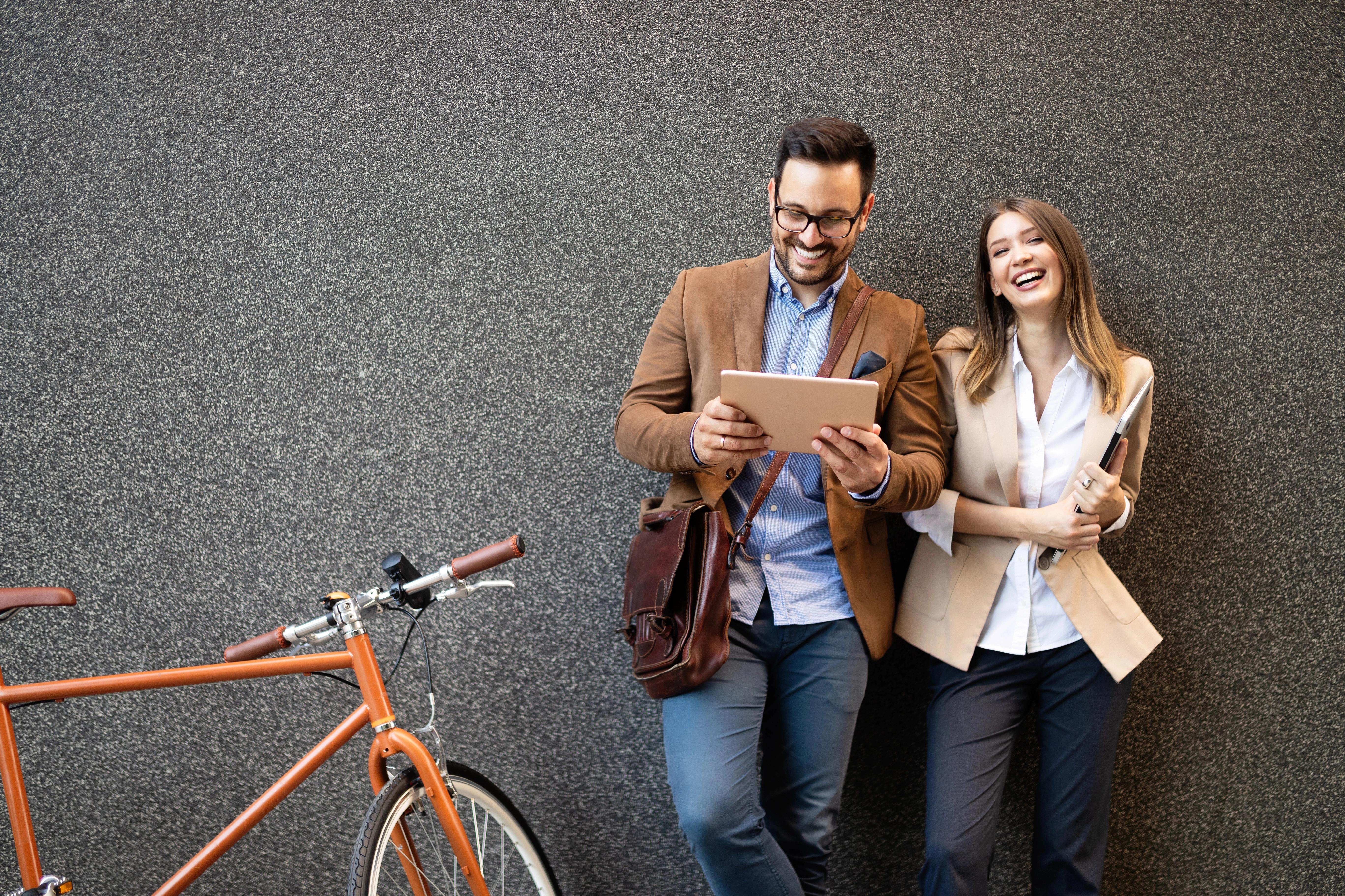 Úspěšný pracovní tým v kanceláři