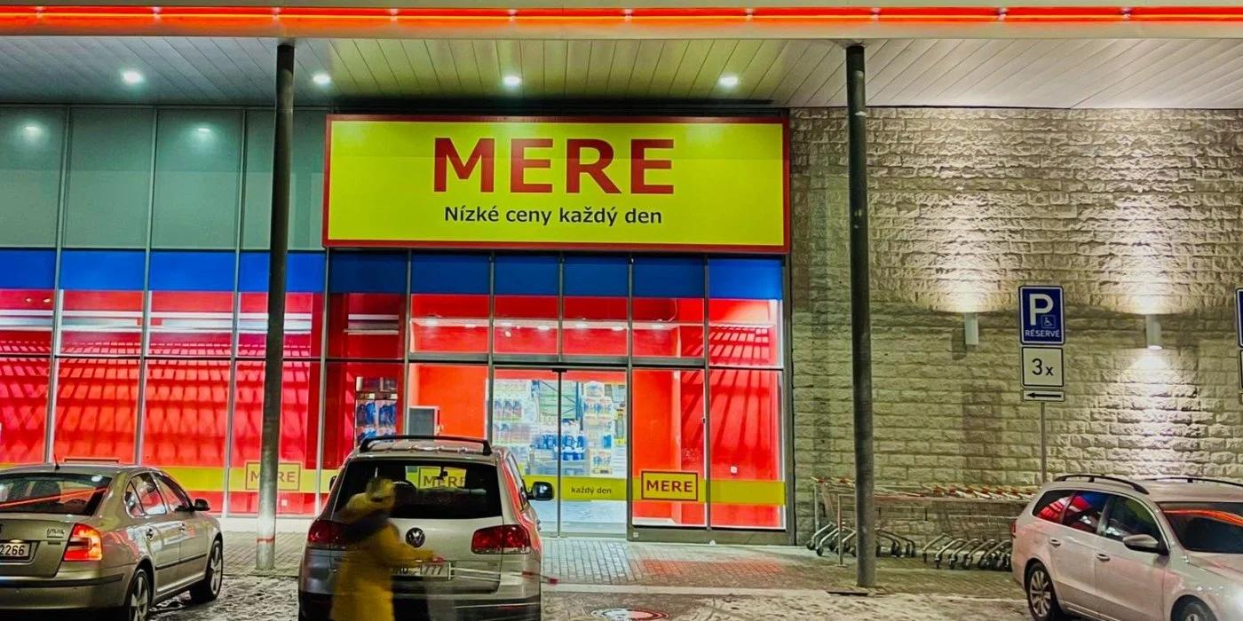 Nová prodejna MERE s nízkými cenami