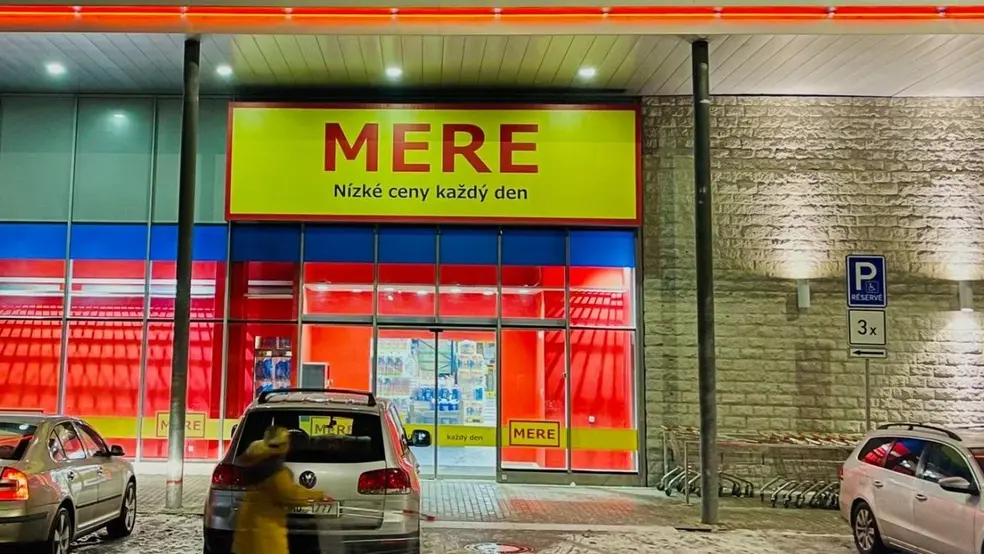 Nová prodejna MERE s nízkými cenami